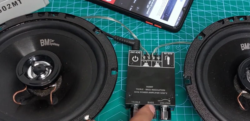Amplificador ZK-502MT